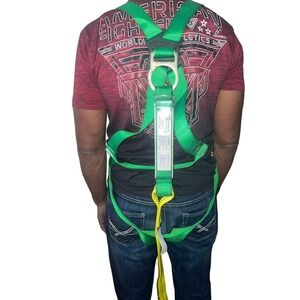 Web-Rite Full Body Safety Harness w/ Shock-Sorb Lanyard